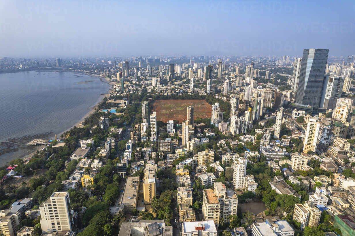 Dadar West, Mumbai — sea-facing cityscape overlooking Shivaji Park